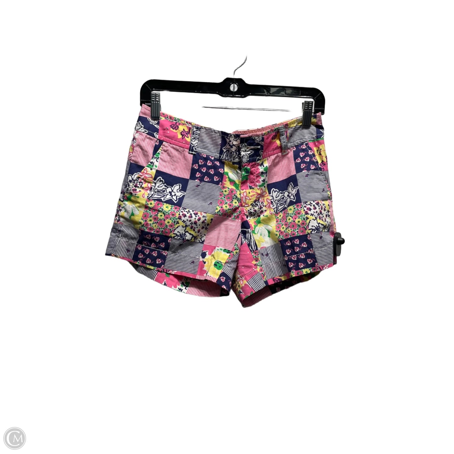 Shorts Designer By Lilly Pulitzer In Blue & Pink, Size: 0