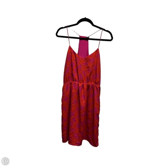 Dress Casual Short By SOUTHERNFROCK In Orange & Pink, Size: M