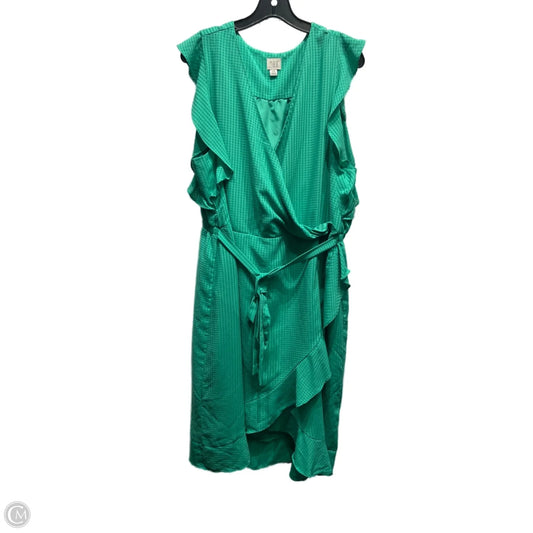 Dress Work By A New Day In Green, Size: Xxl