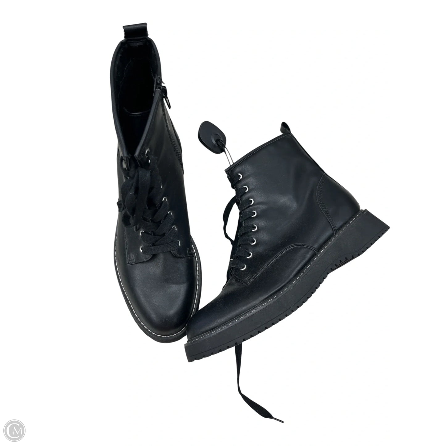 Boots Combat By Madden Girl In Black, Size: 11