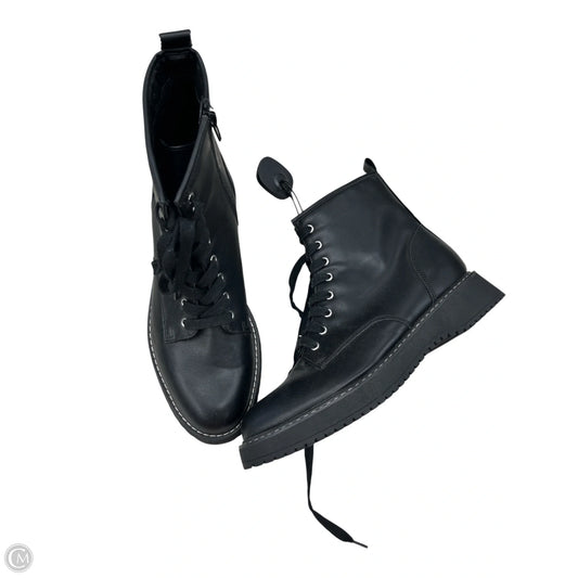 Boots Combat By Madden Girl In Black, Size: 11