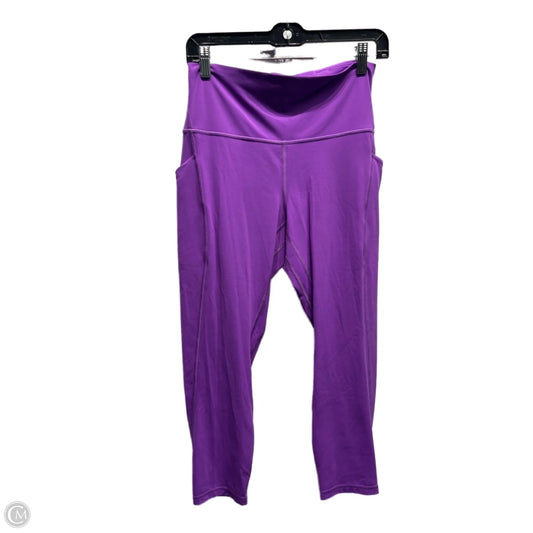 Athletic Leggings By Lululemon In Purple, Size: 10