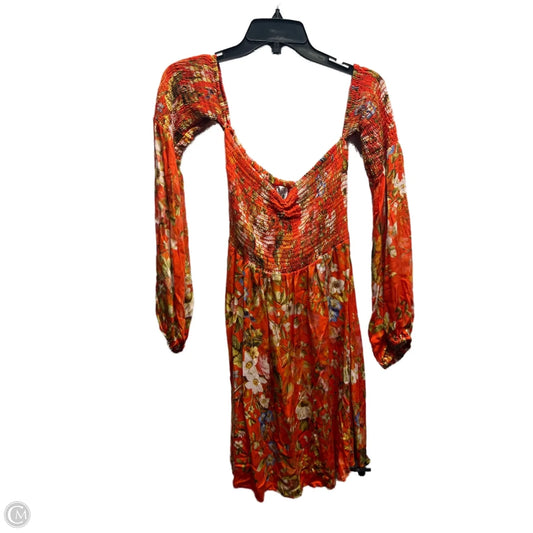 Dress Casual Short By Free People In Orange, Size: L