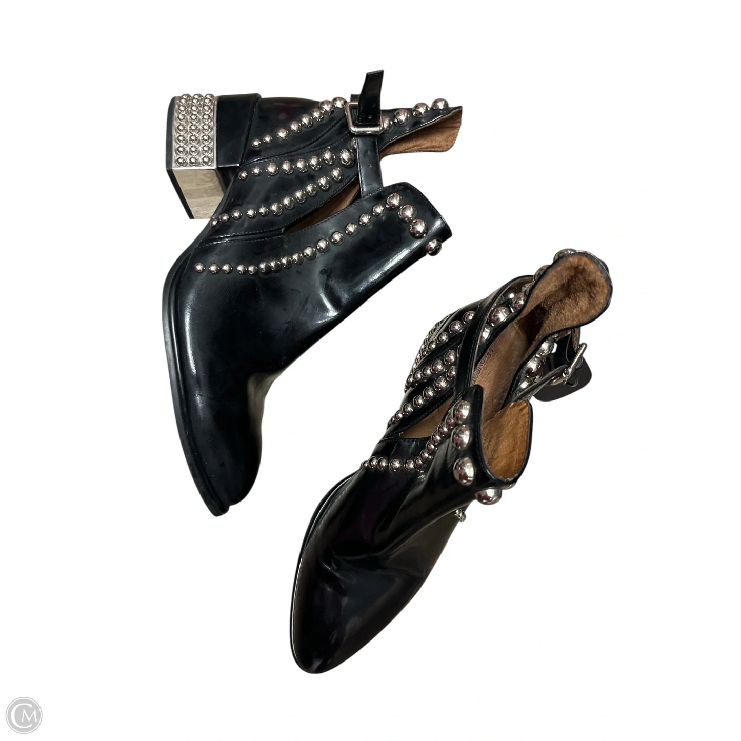 Boots Ankle Flats By Jeffery Campbell In Black, Size: 8.5