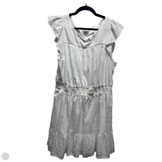 Dress Casual Short By Loft In White, Size: Xl