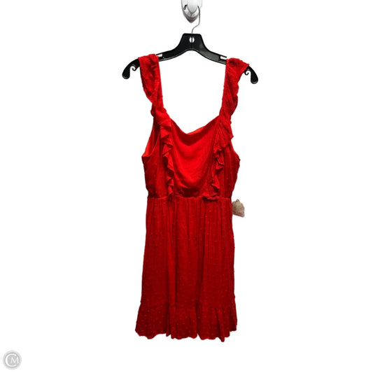 Dress Casual Short By Altard State In Red, Size: L