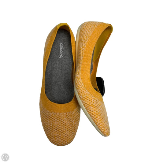 Shoes Flats By Allbirds In Yellow, Size: 8