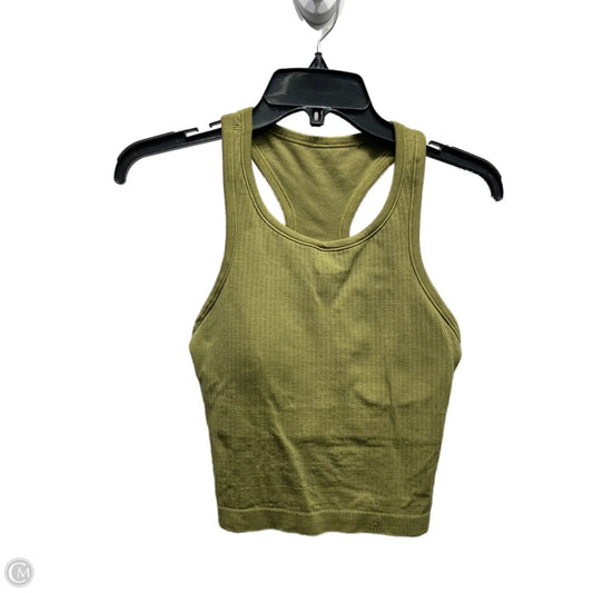 Athletic Tank Top By Lululemon In Green, Size: M