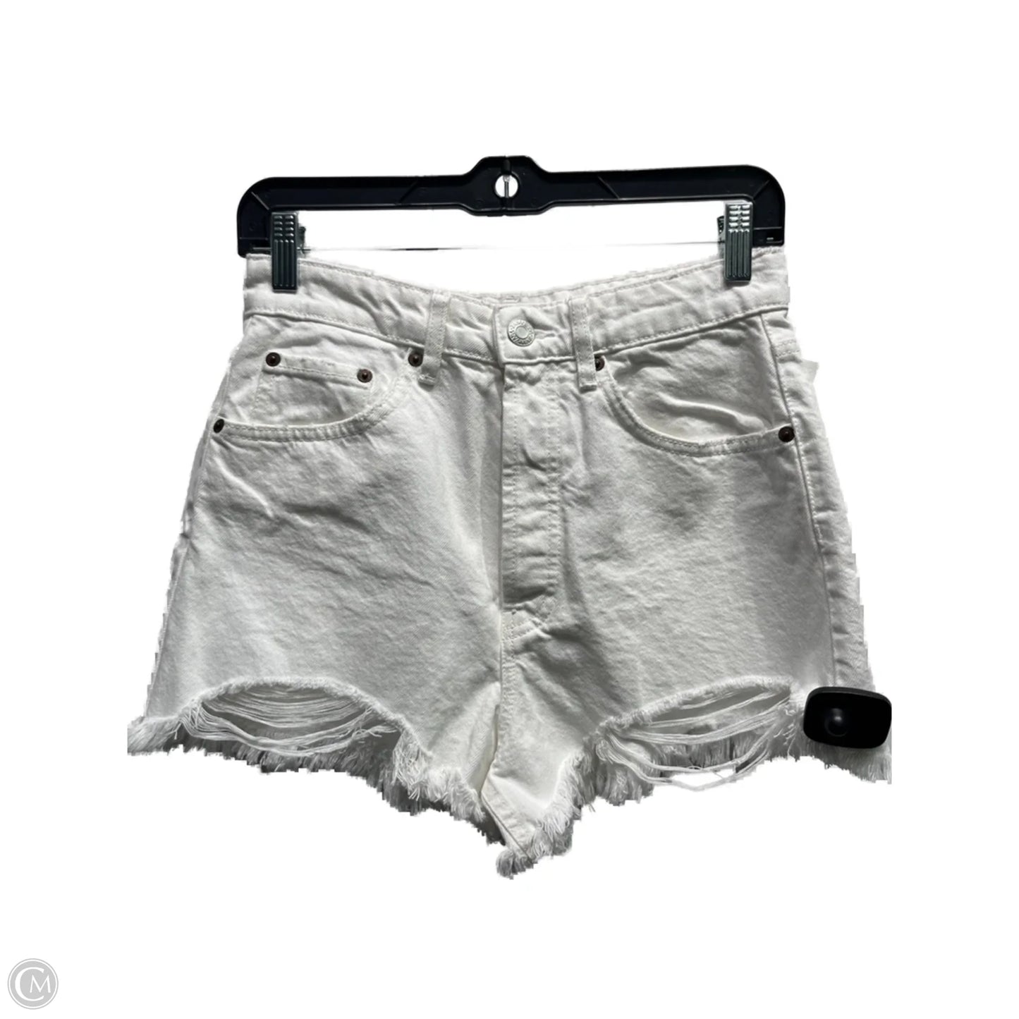 Shorts By Zara In White, Size: S