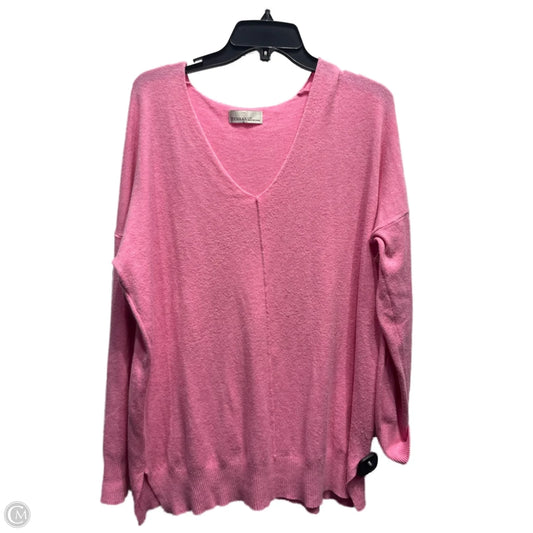 Sweater By ZENANA In Pink, Size: Xl