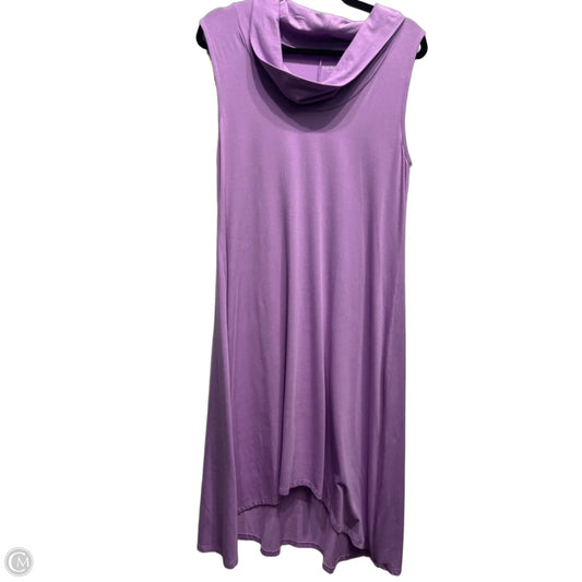 Dress Casual Midi By Soft Surroundings In Purple, Size: Mp