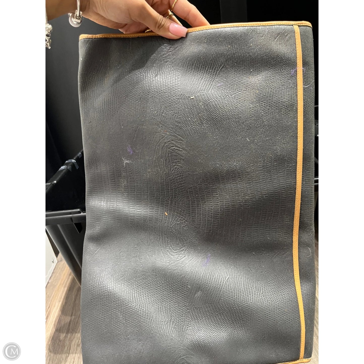 Handbag Designer By Mark Cross, Size: Large