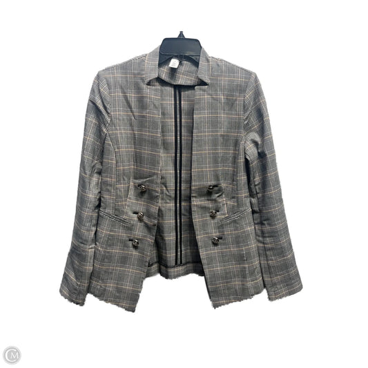 Blazer By White House Black Market In Grey & Tan, Size: 6