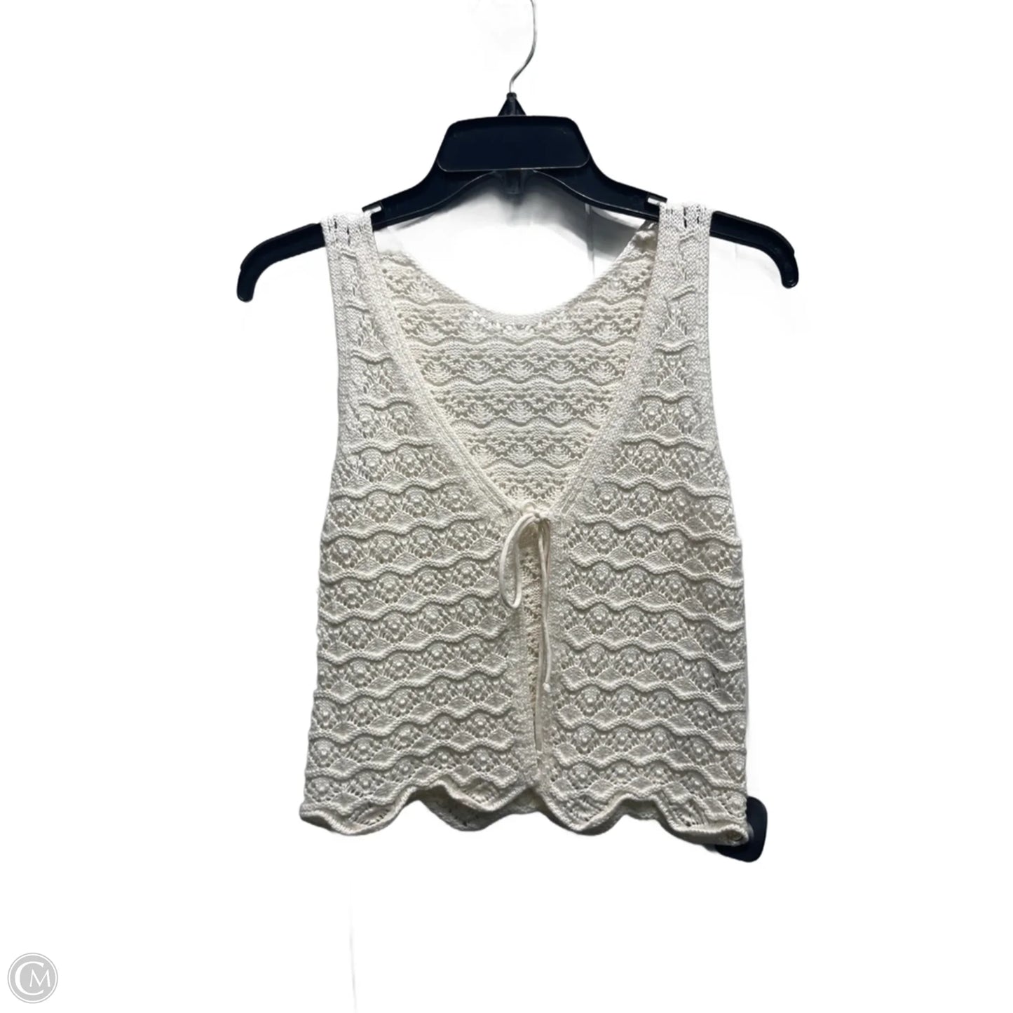 Vest Other By Willow & Root In Cream, Size: Xs