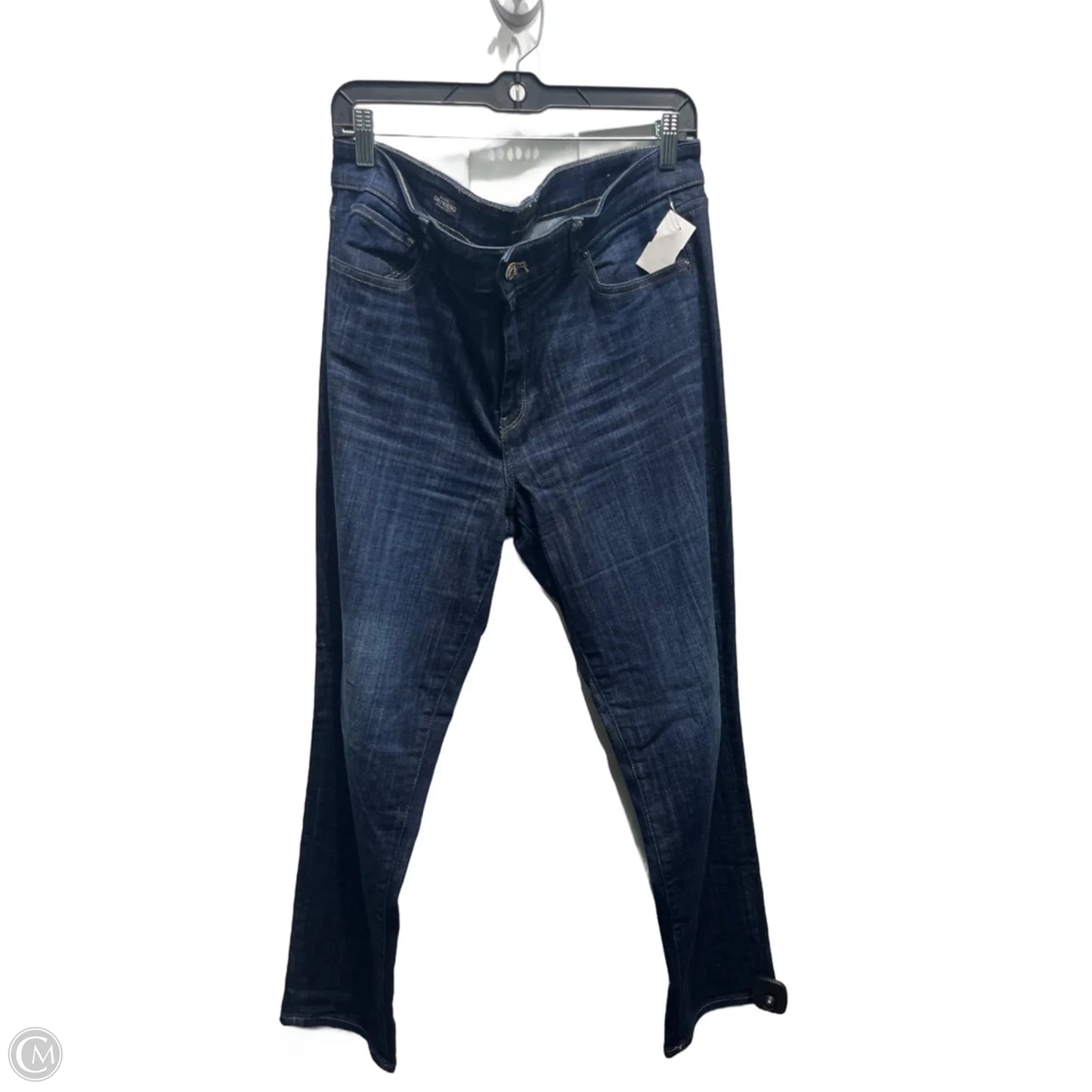 Jeans Straight By White House Black Market In Blue Denim, Size: 14