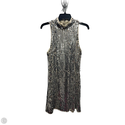 Dress Party Short By Do + Be In Silver, Size: M