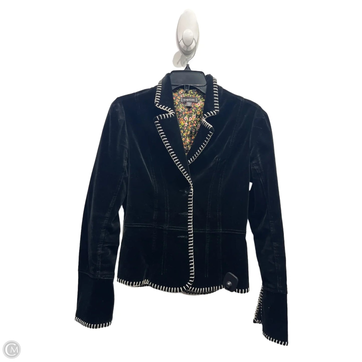Blazer By Bebe In Black & White, Size: M