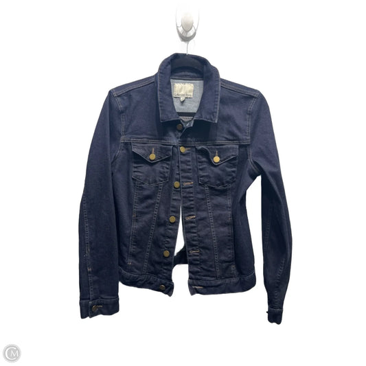 Jacket Denim By Calvin Klein In Blue Denim, Size: L