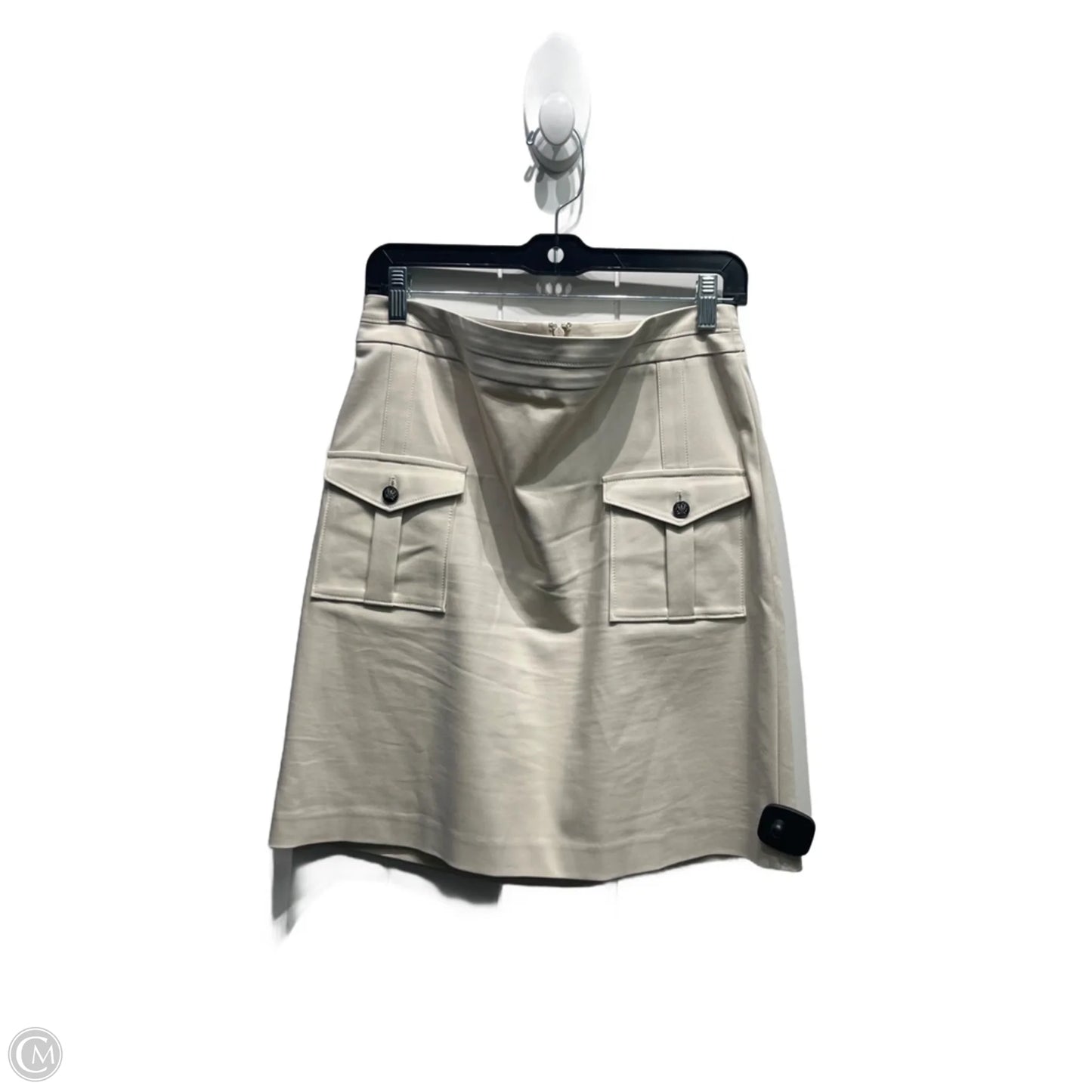 Skirt Mini & Short By White House Black Market In Cream, Size: 6