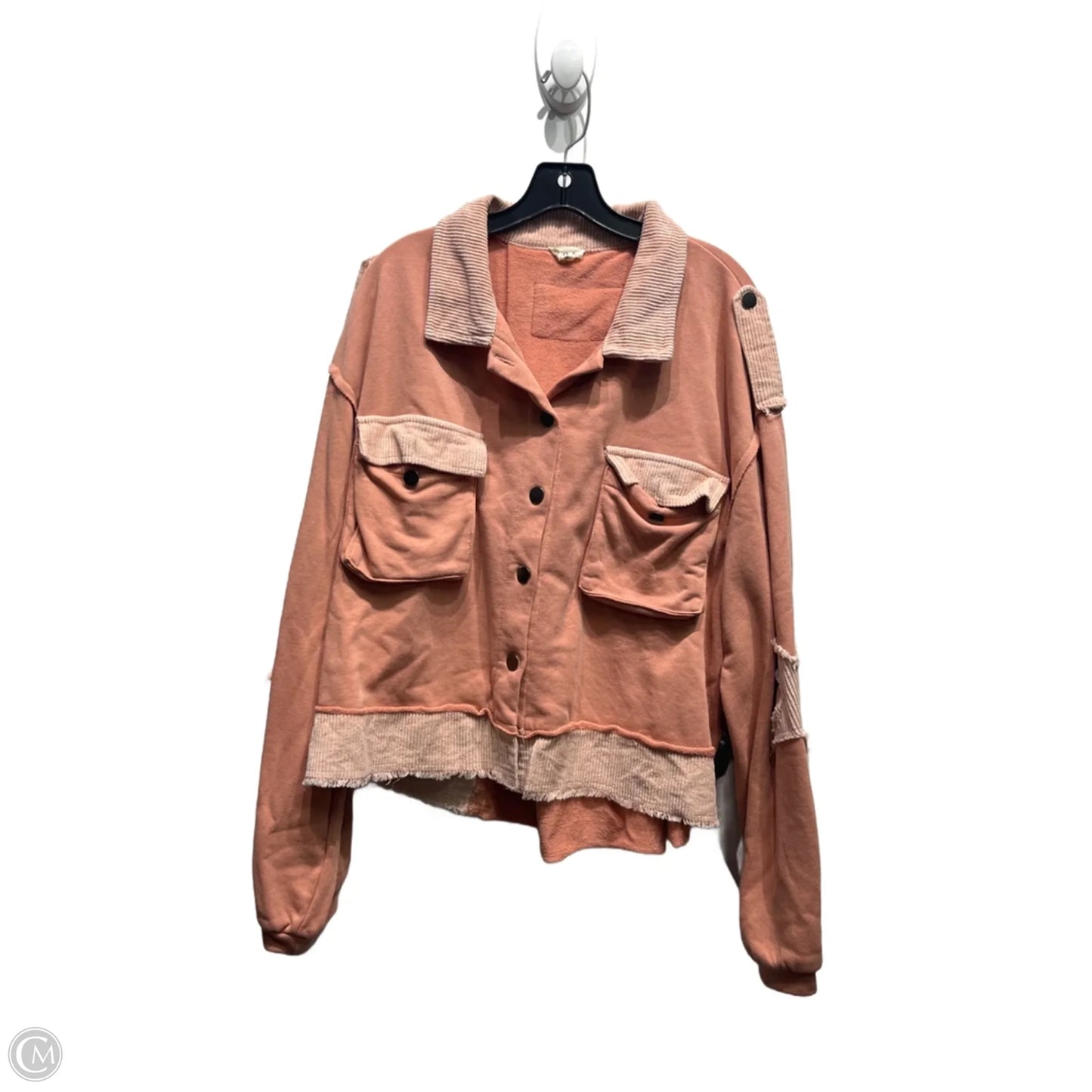 Jacket Other By Pol In Peach, Size: L