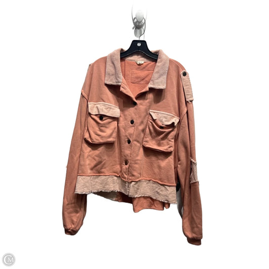 Jacket Other By Pol In Peach, Size: L