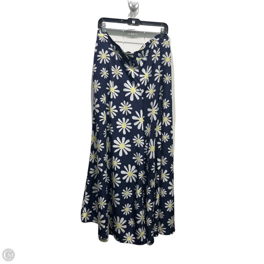 Pants Wide Leg By Cato In Blue & Yellow, Size: 20