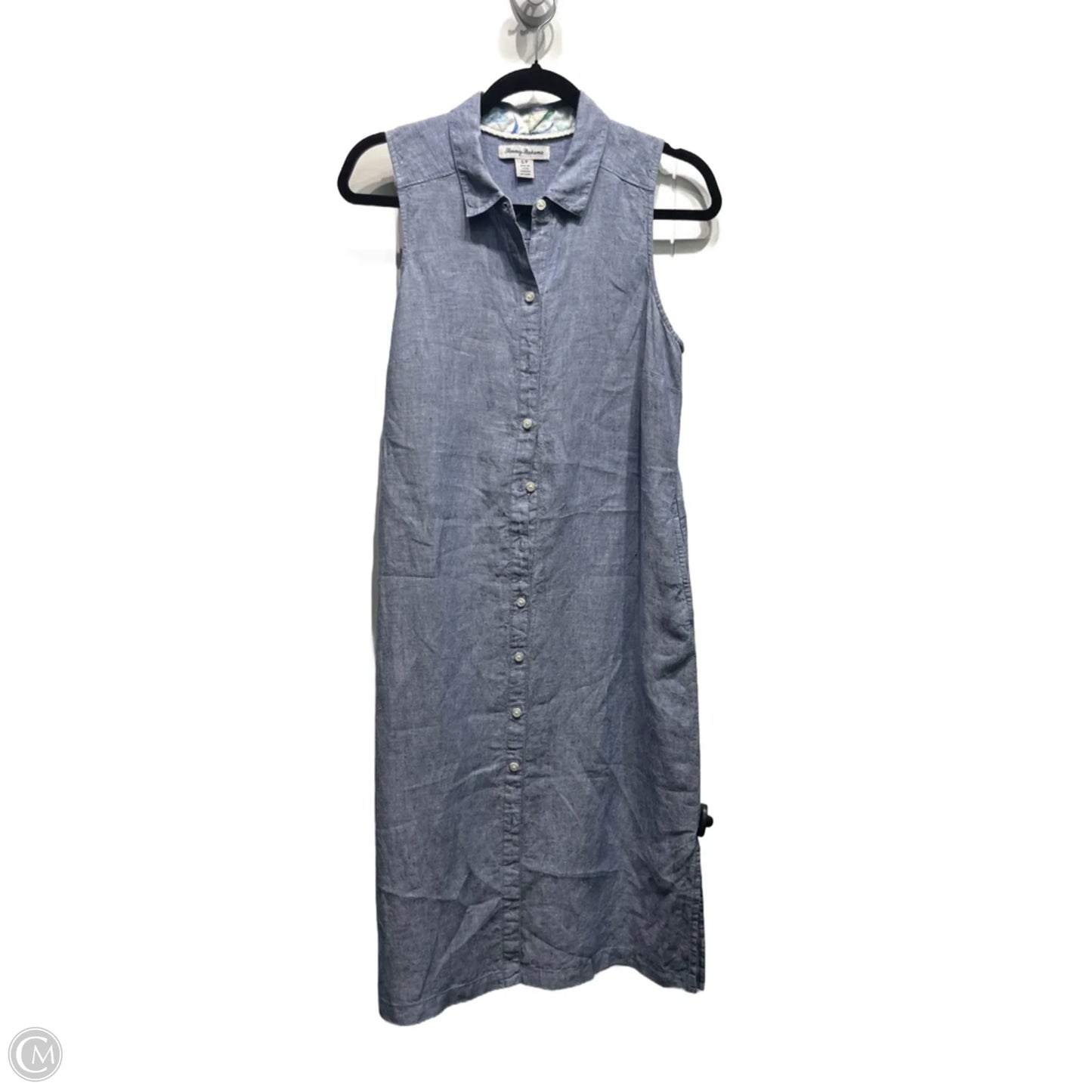 Dress Casual Midi By Tommy Bahama In Blue, Size: S