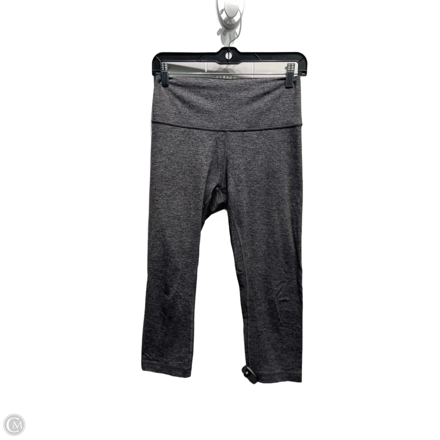 Athletic Capris By Lululemon In Grey, Size: 8