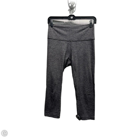 Athletic Capris By Lululemon In Grey, Size: 8