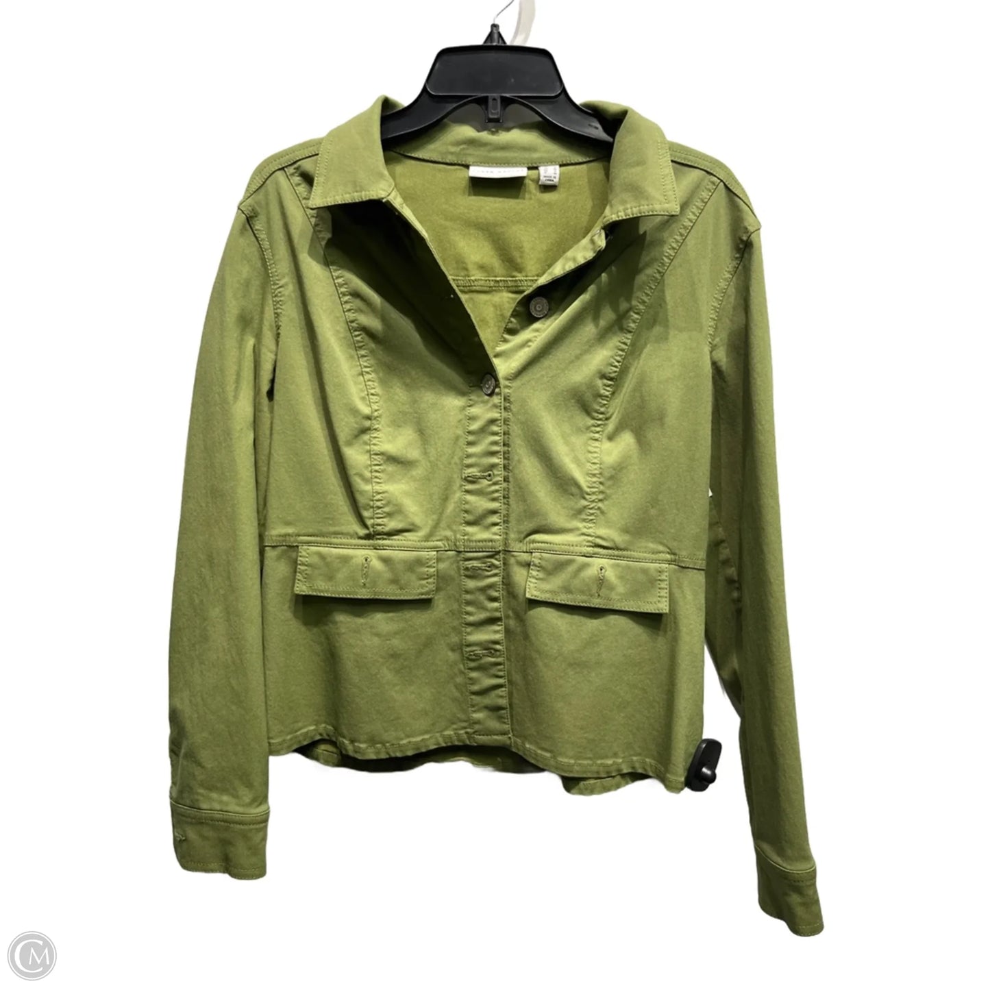 Jacket Other By Susan Graver In Green, Size: S