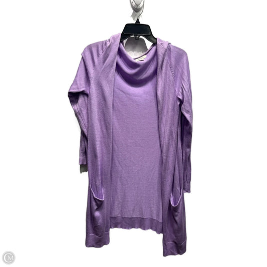 Cardigan By Style And Company In Purple, Size: M