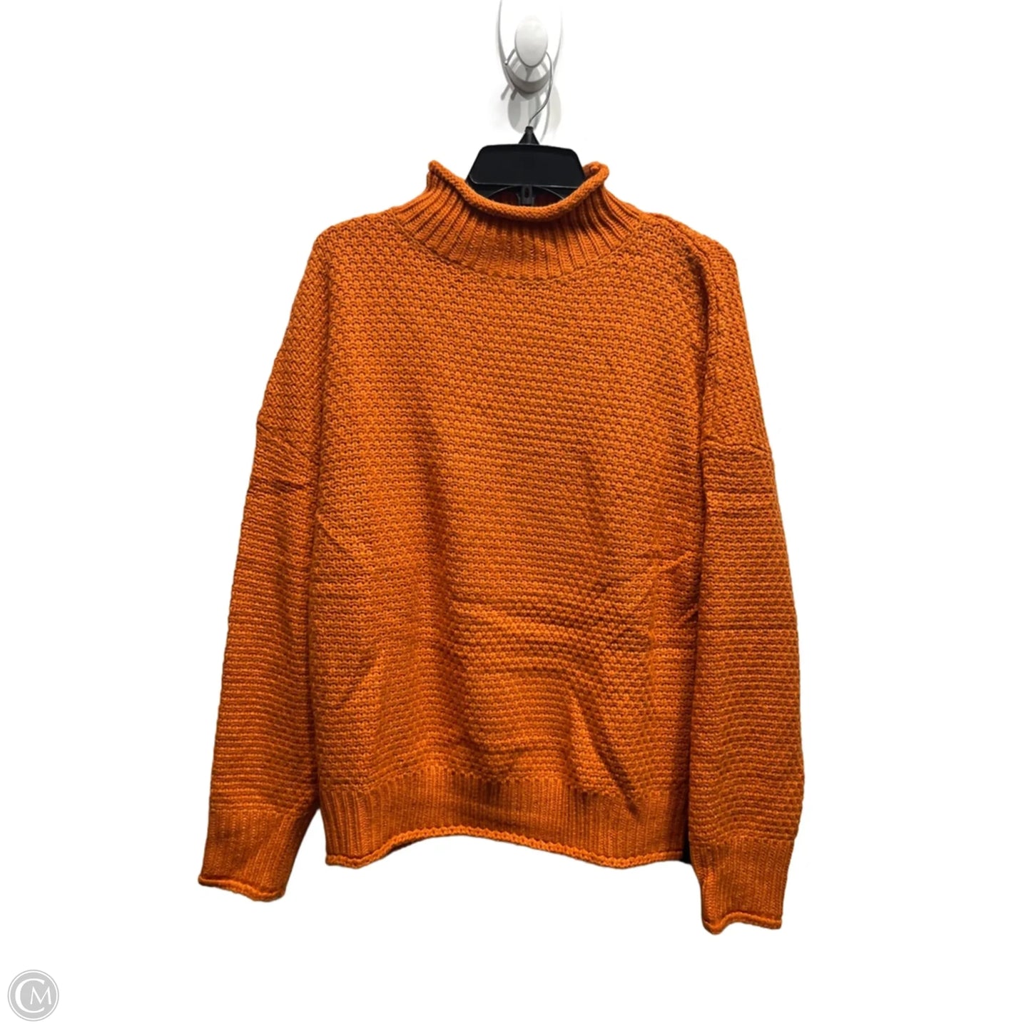 Sweater By FASHION In Orange, Size: L