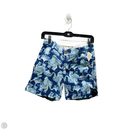 Shorts Designer By Lilly Pulitzer In Blue, Size: 0