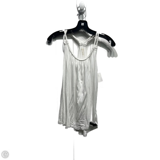 Top Sleeveless Designer By Lilly Pulitzer In White, Size: Xs