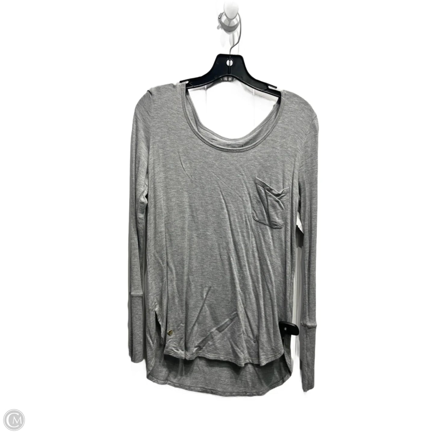 Top Long Sleeve Designer By Lilly Pulitzer In Grey, Size: Xs