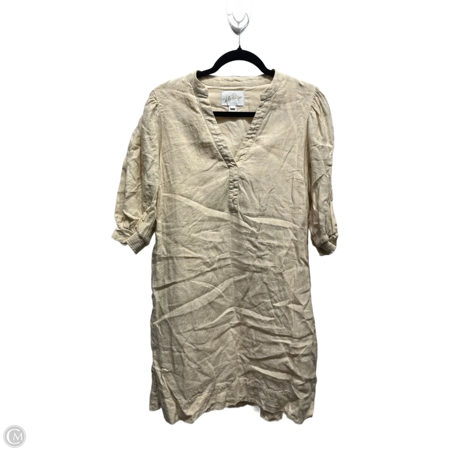 Dress Designer By Lilly Pulitzer In Cream, Size: 8