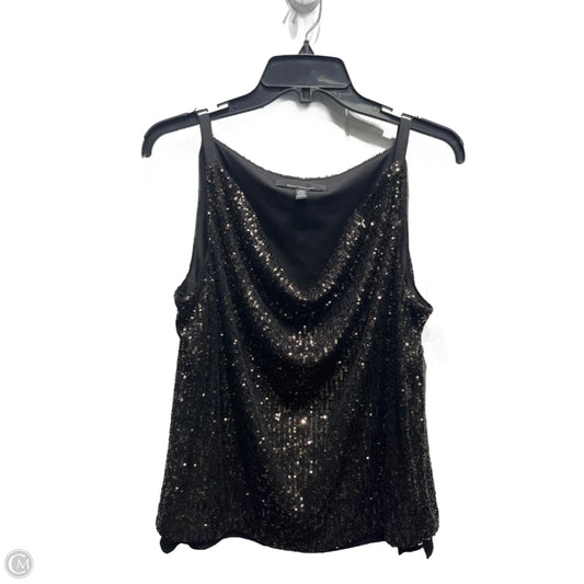 Top Sleeveless By White House Black Market In Black & Gold, Size: S