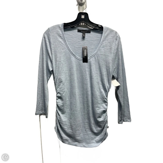 Top Long Sleeve By White House Black Market In Blue, Size: S