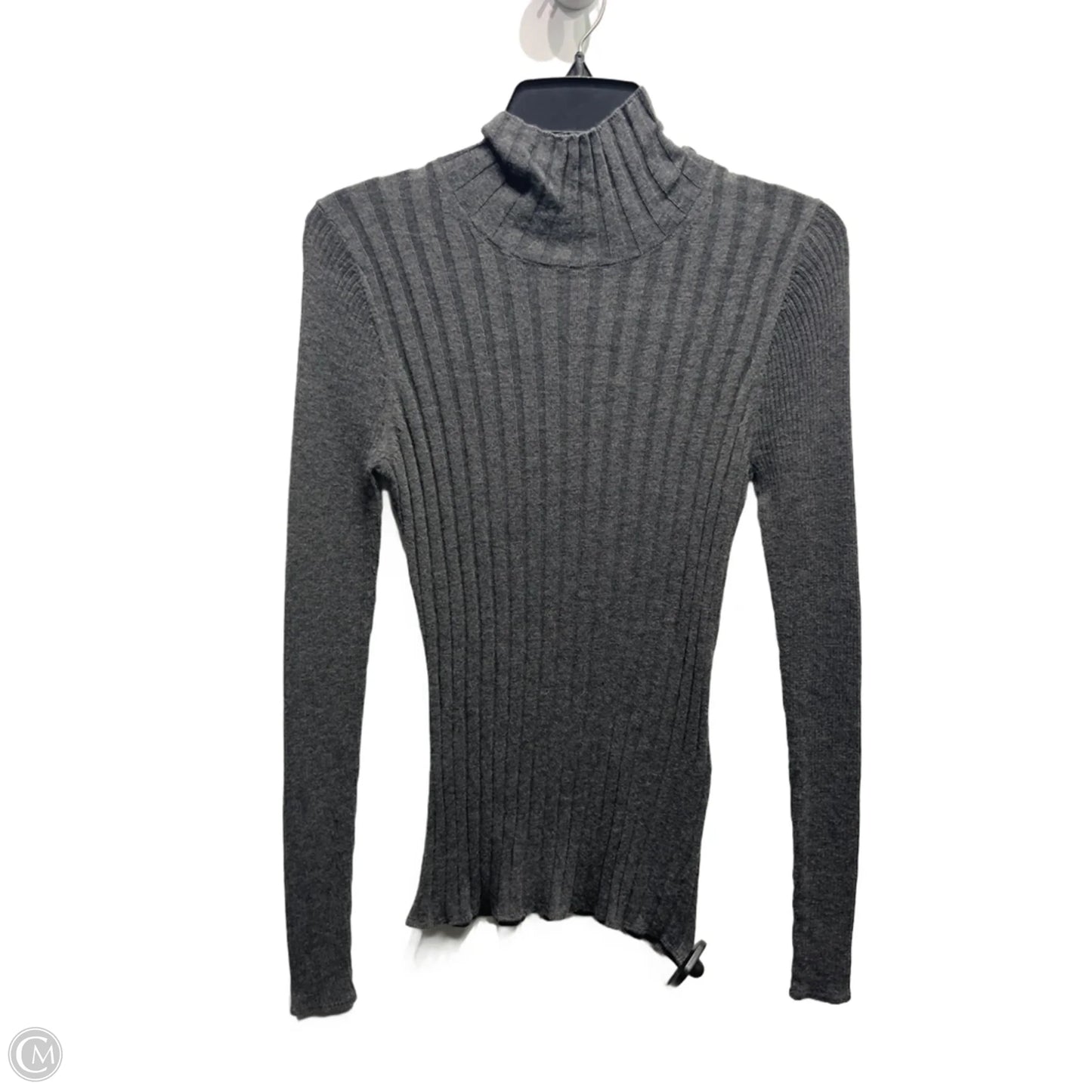 Top Long Sleeve By White House Black Market In Grey, Size: S