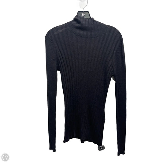 Top Long Sleeve By White House Black Market In Black, Size: S