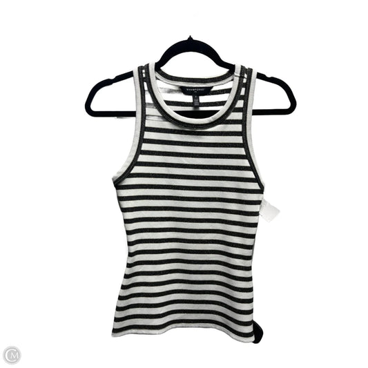 Tank Top By White House Black Market In Black & Gold, Size: S