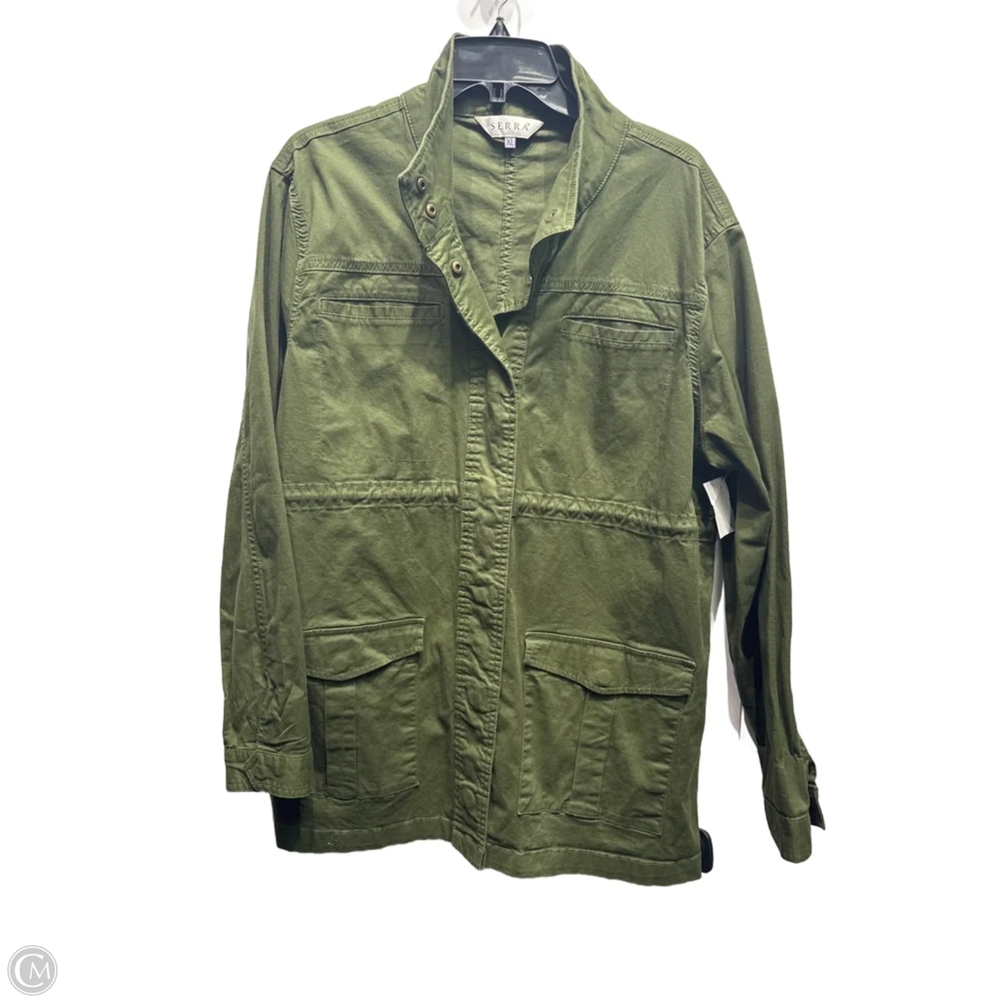 Jacket Utility By Serra In Green, Size: Xl
