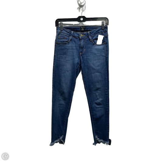Jeans Skinny By Just Black In Blue Denim, Size: 2