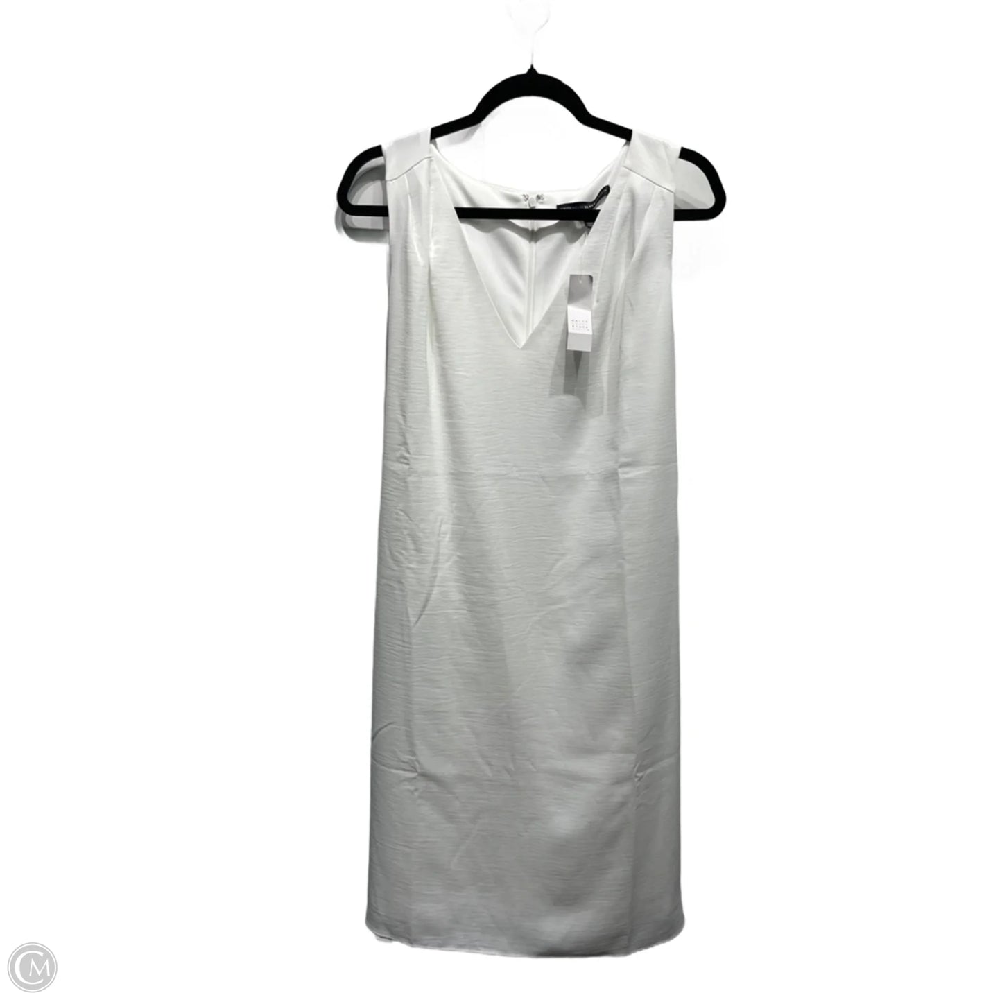 Dress Work By White House Black Market In White, Size: 16
