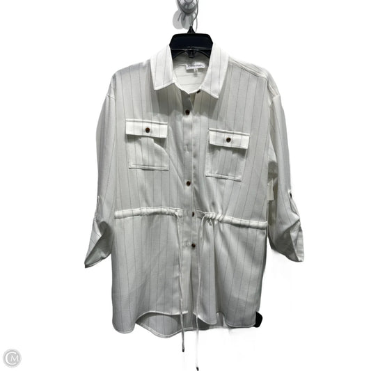 Jacket Other By Calvin Klein In Black & White, Size: M