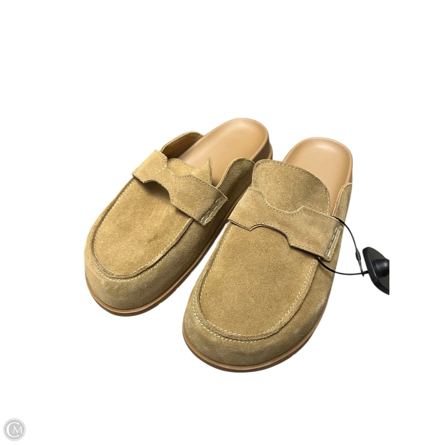 Shoes Flats By Clothes Mentor In Tan, Size: 8.5