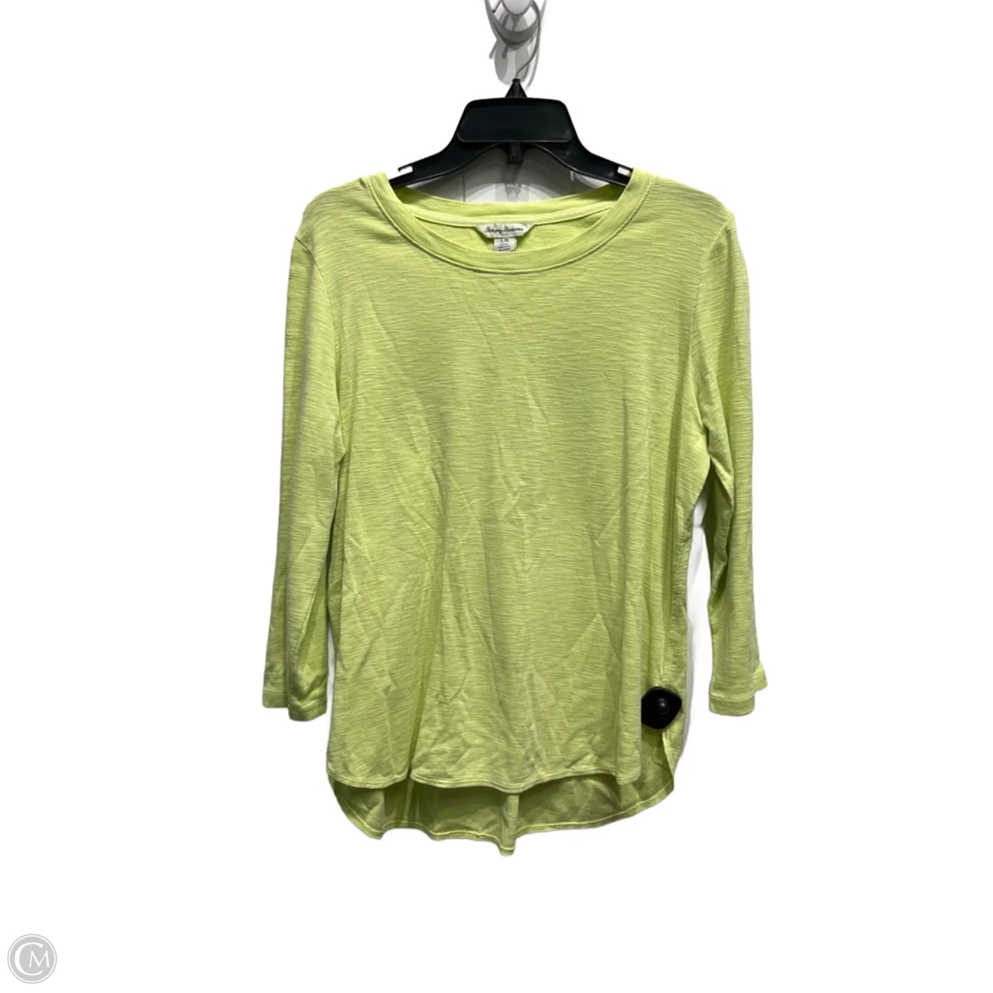 Top Long Sleeve By Tommy Bahama In Green, Size: L