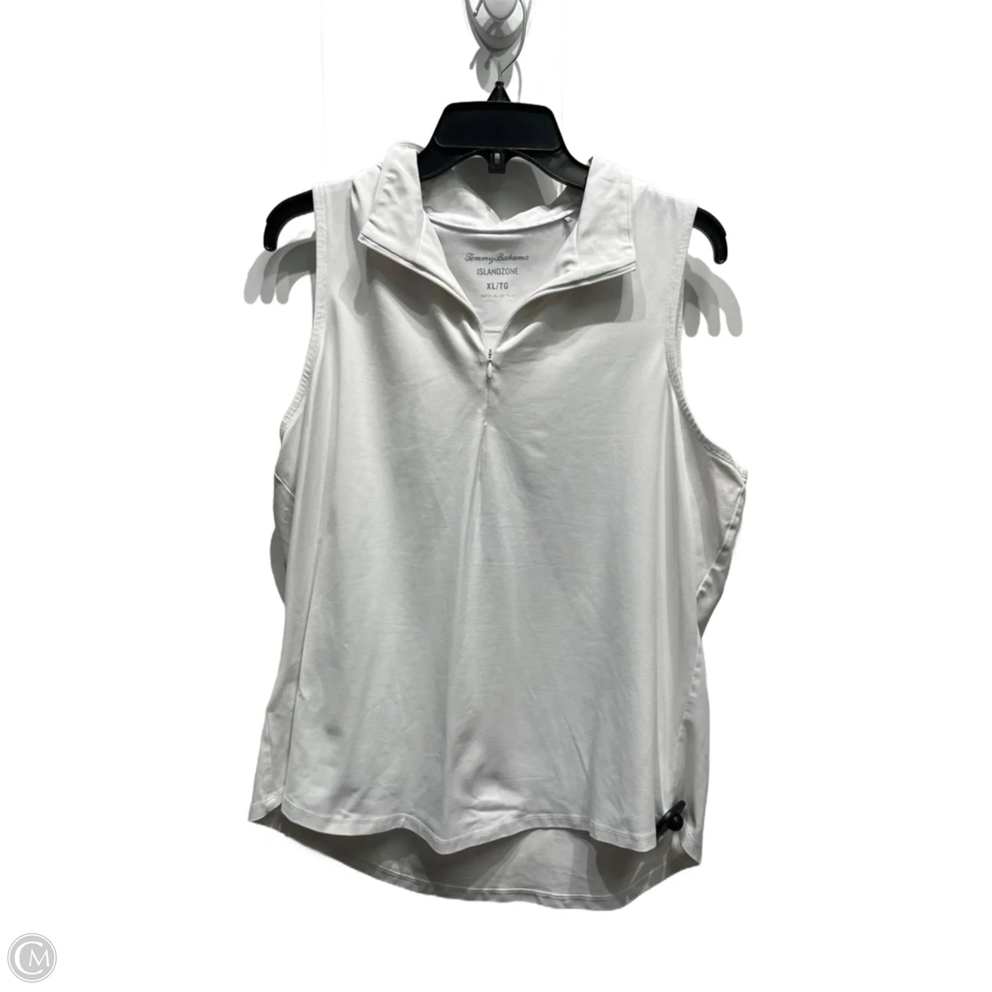 Top Sleeveless By Tommy Bahama In White, Size: Xl