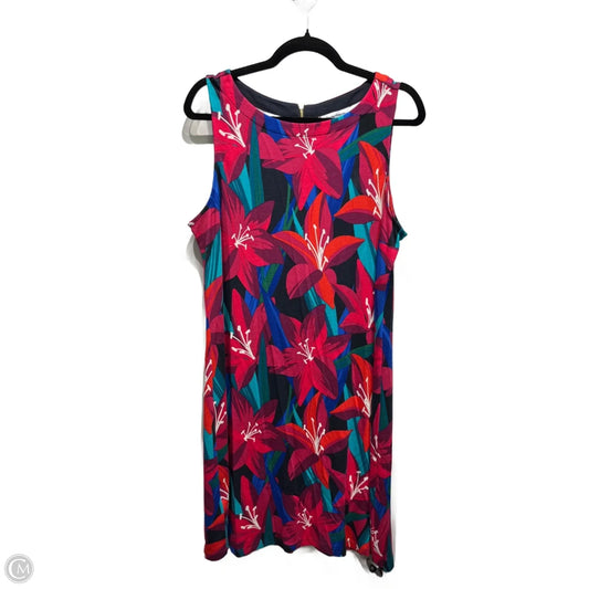 Dress Casual Short By Tommy Bahama In Black & Pink, Size: Xl