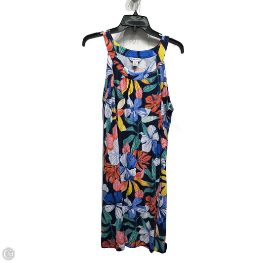 Dress Casual Short By Tommy Bahama In Blue & Orange, Size: Xl